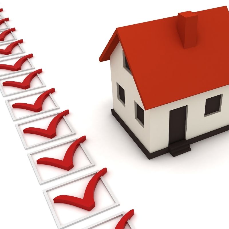 checklist del alquiler de una casa